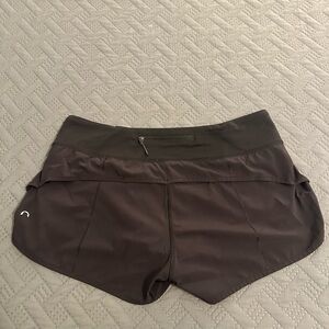 Lululemon Athletica Black Speed up low rise Athletic Shorts